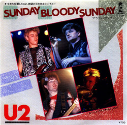 Sunday Bloody Sunday Japan Version Front Sleeve